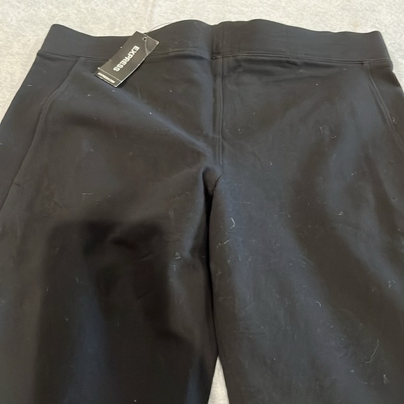 Womens NWT express Leggins with velvety mesh sides S - Picture 7 of 11
